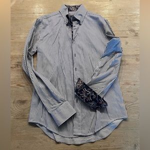 Zara Man Long Sleeve Button Down. Size Medium